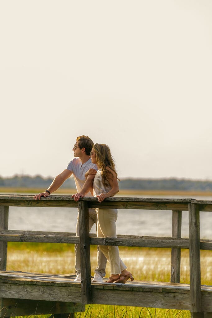 Engagement session at The Charleston Rifle Club 