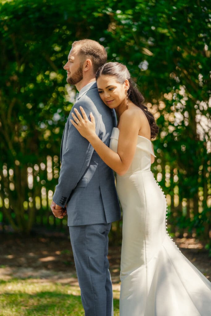 Portraits for Bride and Groom in Charleston SC