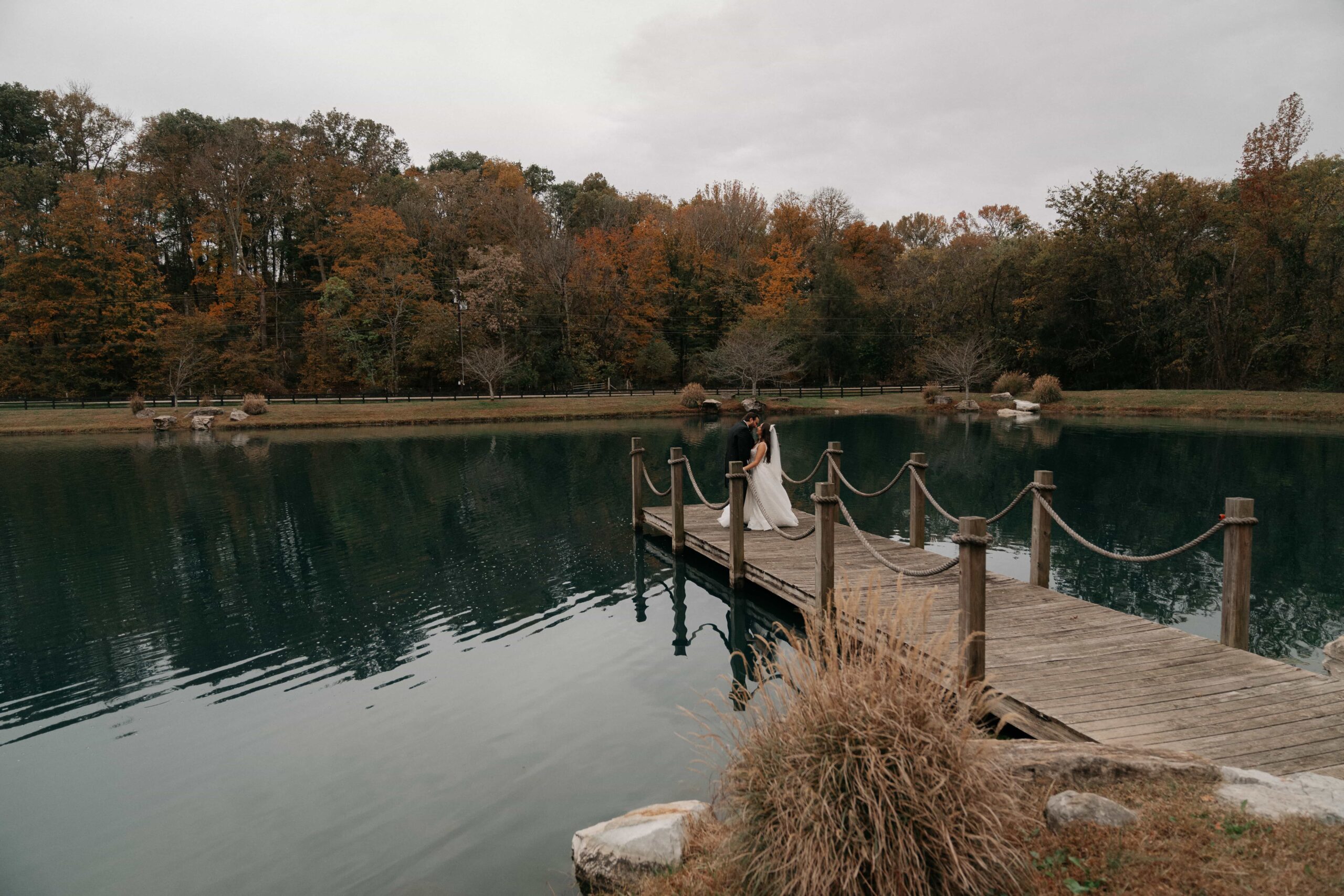 Graystone Quarry wedding in Franklin TN with bride and groom