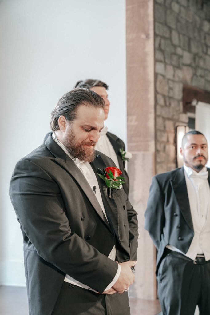 First look at the ceremony